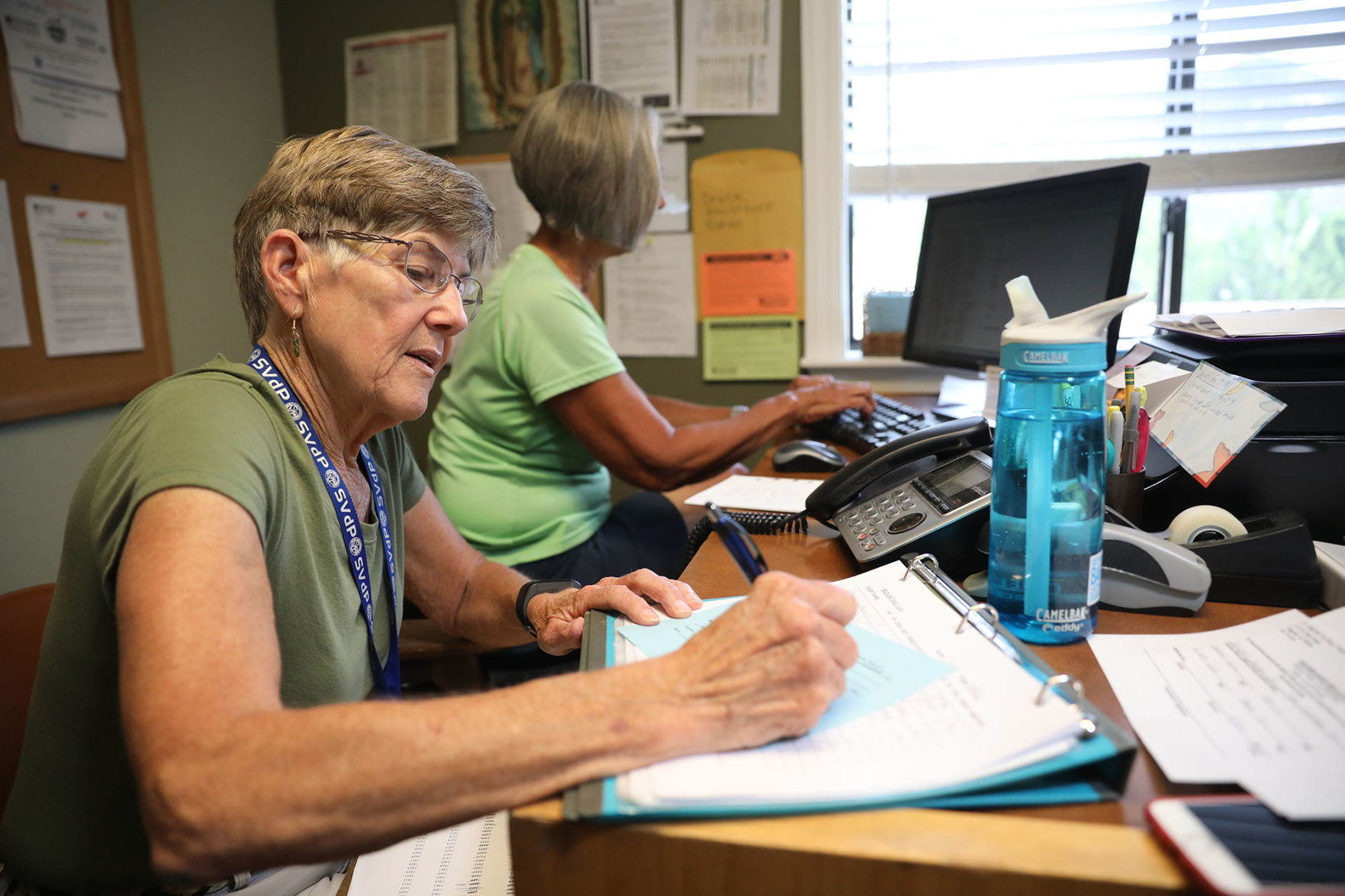Working The Help Line